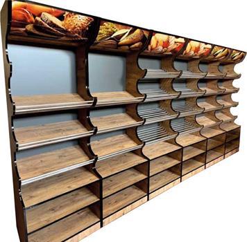 Shelved Bread Racks