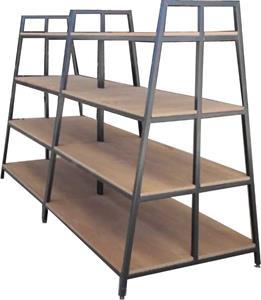 Pyramid Center Shelves