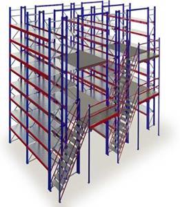 Mezzanine Shelving System